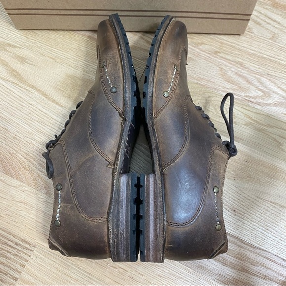Bed Stu Brown Ponteggio Oxfords Sz 9 Leather Men’s - Picture 4 of 10